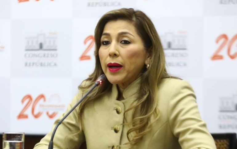 Lady Camones sobre adelanto de elecciones: "En un mes o dos meses cae Castillo y con él, de repente, caemos nosotros”