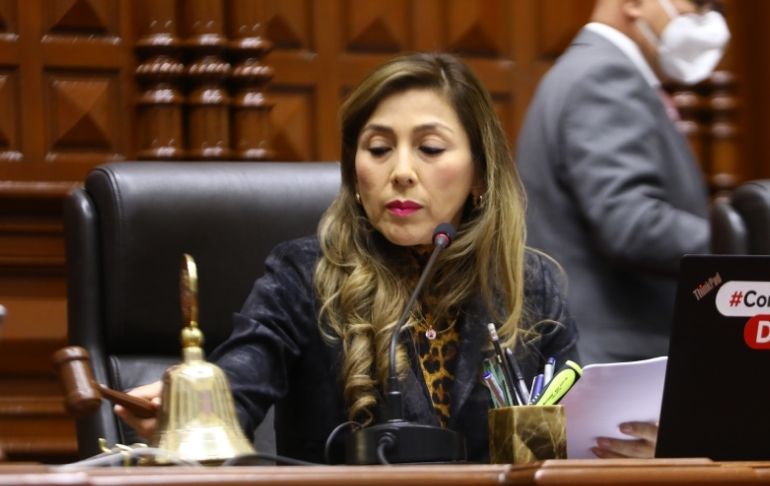 Portada: APP anuncia que retira reconsideración de votos sobre censura a Lady Camones