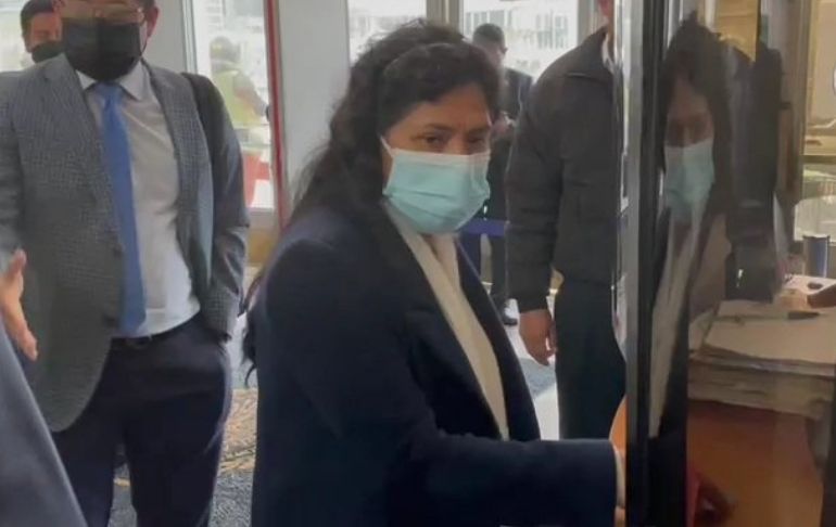 Lilia Paredes: primera dama acude a la Fiscalía por investigación a Pedro Castillo [VIDEO]