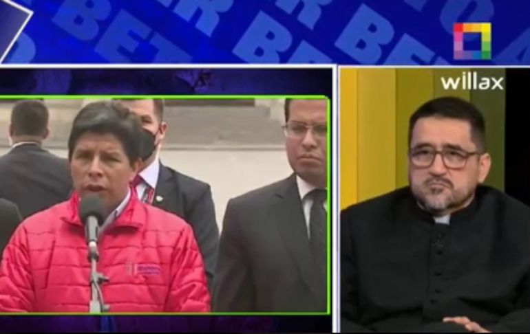 Padre Omar Sánchez: "Se está viendo un presidente que se cae a pedazos" [VIDEO]