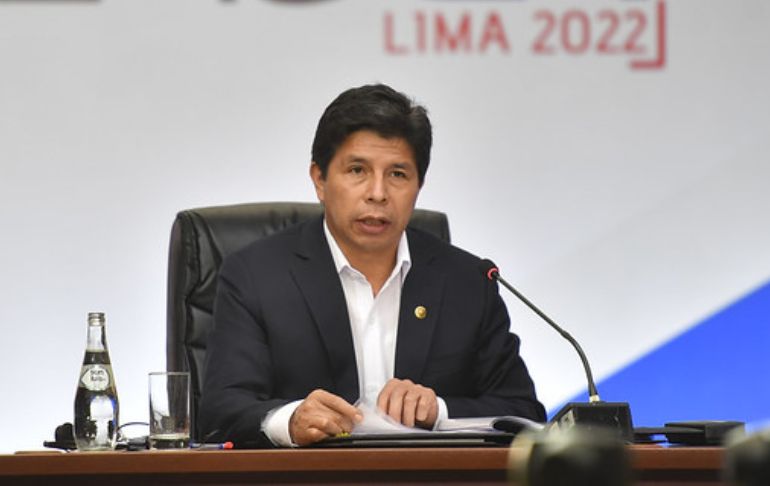 Pedro Castillo: "Perú hace un llamado al cese de la guerra entre Rusia y Ucrania"