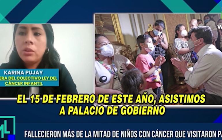 Pedro Castillo: fallecieron más de la mitad de niños con cáncer que visitaron Palacio [VIDEO]