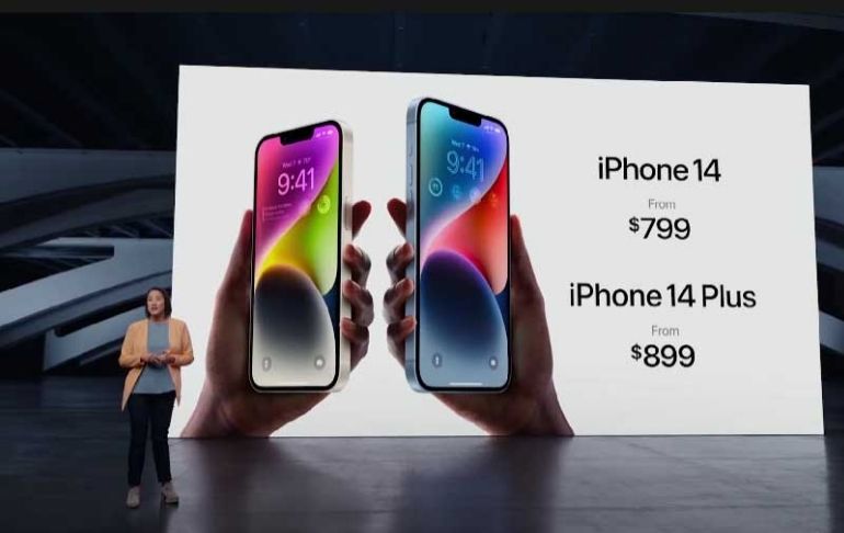 Portada: Apple realiza el lanzamiento del iPhone 14 y iPhone 14 Plus