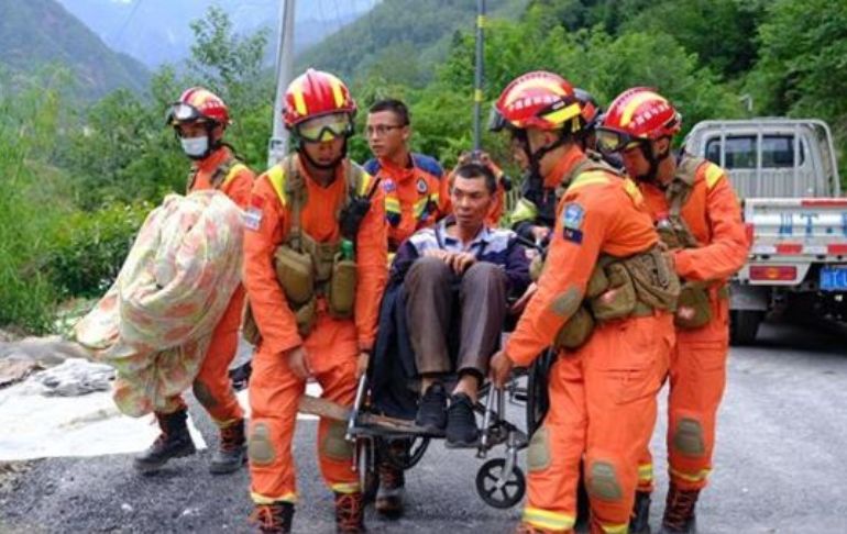 Terremoto en China: asciende a 74 el número de fallecidos