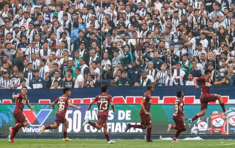 Portada: Torneo Clausura: Universitario ganó 2-0 a Alianza Lima en Matute