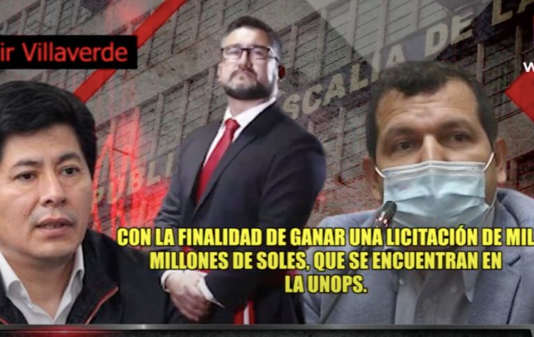 Zamir Villaverde: Alejandro Sánchez y Geiner Alvarado designaron a dos directores en Vivienda para ganar licitación de mil millones de soles