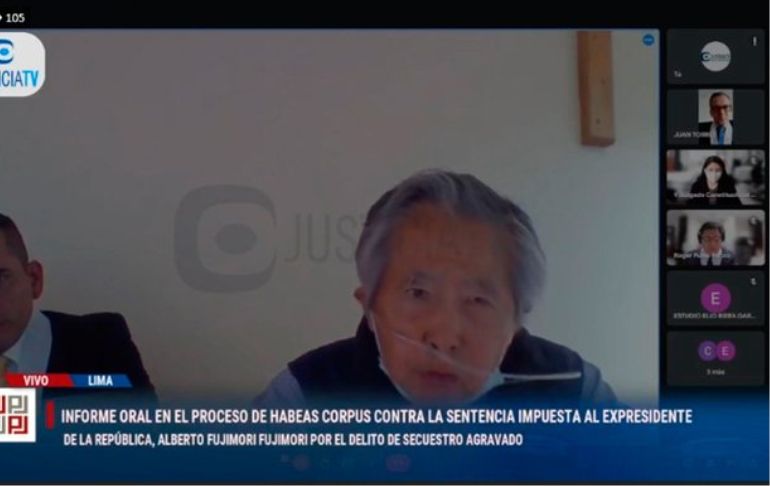 Portada: Alberto Fujimori niega haber ordenado detención de Gustavo Gorriti