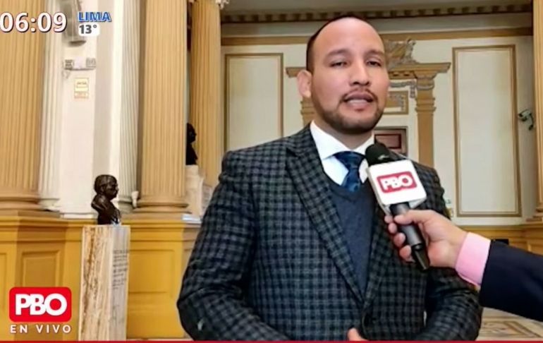 Portada: Alejandro Muñante a Pedro Castillo: "Lo correcto es que venga al Congreso"