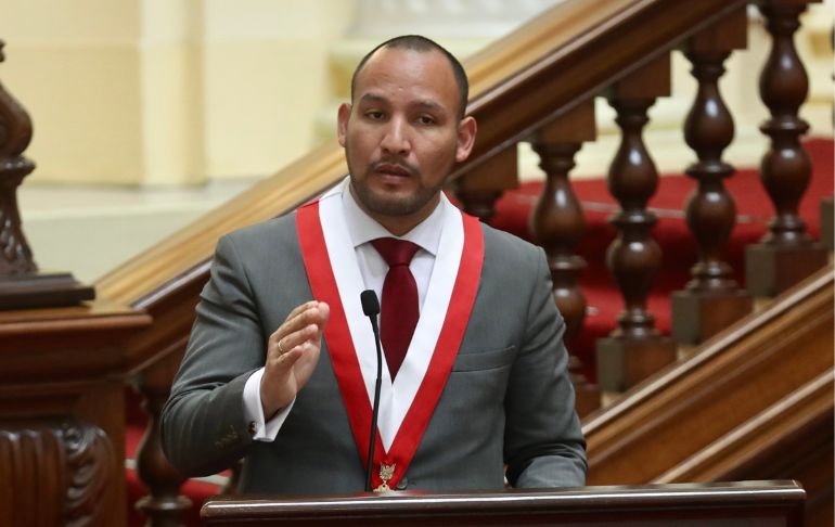 Alejandro Muñante sobre moción de censura en su contra: "Pretenden desestabilizar la Mesa Directiva"