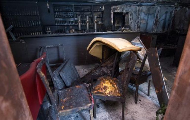 Portada: Alemania: condenan a hombre por haber incendiado su restaurante durante protesta