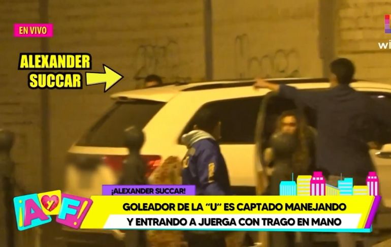 Portada: Alexander Succar y Alfonso Barco son captados entrando a fiesta [VIDEO]