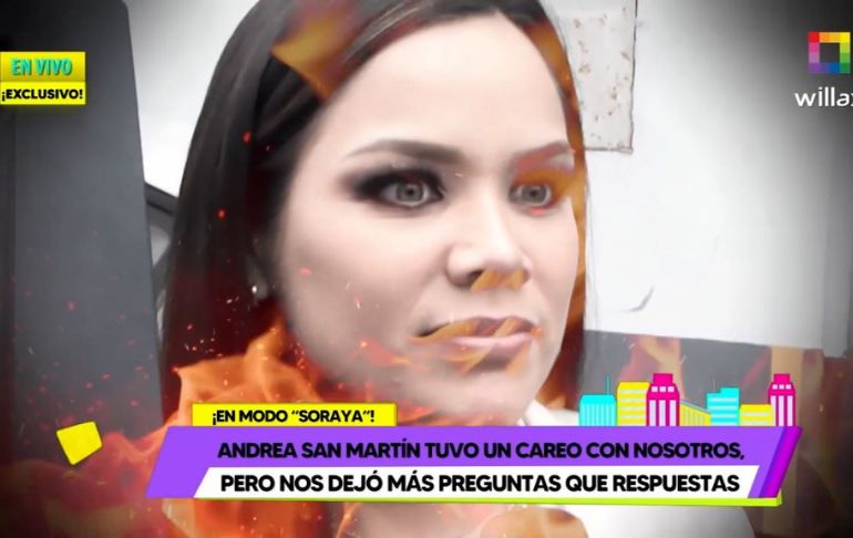 Portada: Andrea San Martín llama "suegra" a la madre de Sebastián Lizarzaburu [VIDEO]