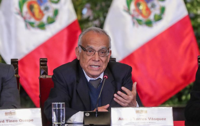 Aníbal Torres a gobernadores electos: "Encontrarán la justicia totalmente desacreditada"