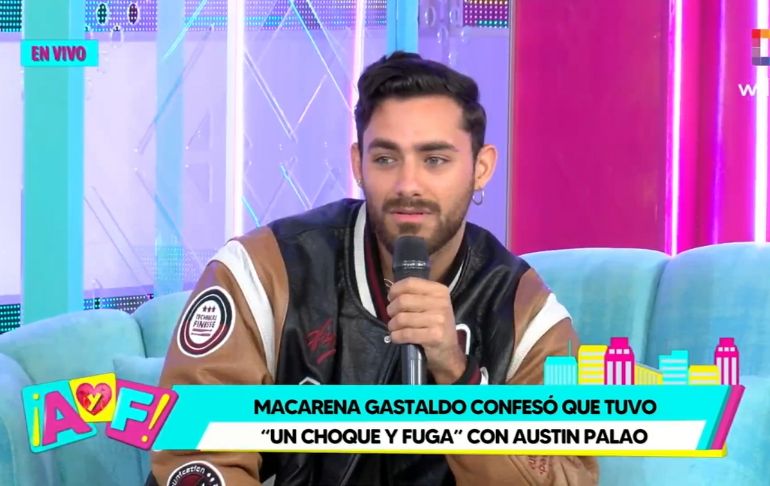 Austin Palao desmiente a Macarena Gastaldo: "No tuve algo con ella"