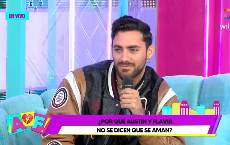 ¿Por qué Austin Palao no le dice "te amo" a Flavia Laos?: esto respondió el cantante [VIDEO]