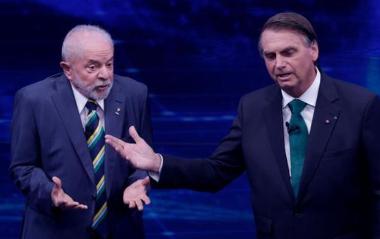 Portada: Jair Bolsonaro afirma que Lula da Silva "no respeta la propiedad privada"