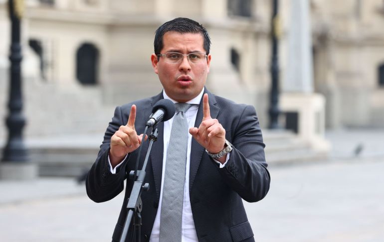 Benji Espinoza exige que fiscal de la Nación se aparte de investigación contra Pedro Castillo