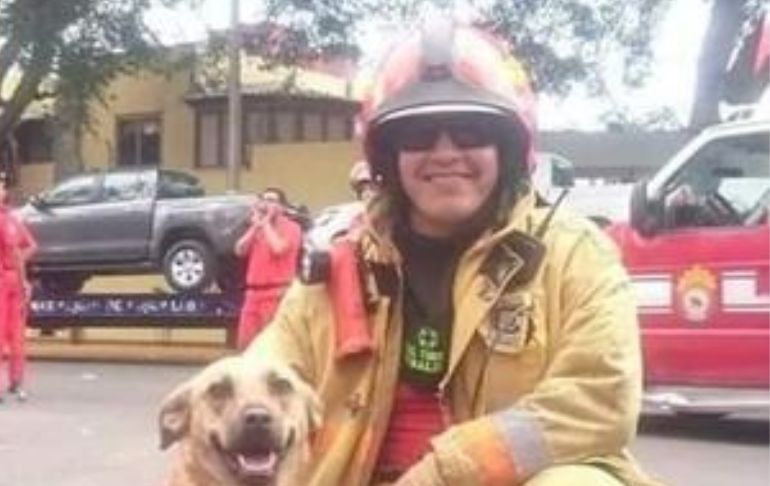 Portada: Familiares de bombero fallecido serán trasladados en vuelo humanitario a Lima