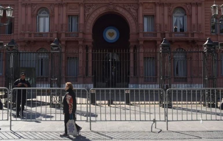 Argentina: supuestas amenazas de bomba en la Casa Rosada y Ministerio de Defensa
