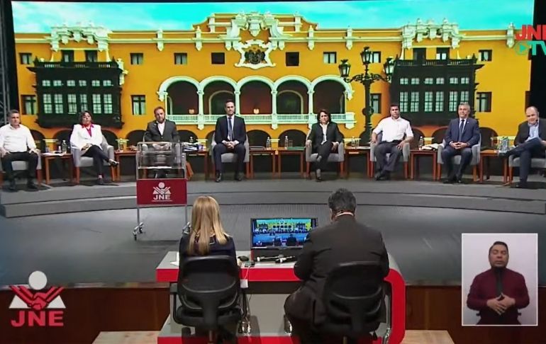 Sigue EN VIVO el debate municipal 2022 entre los candidatos a la alcaldía de Lima
