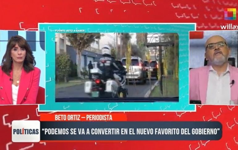 Beto Ortiz revela que Digna Calle y el ministro Willy Huerta se reunieron dos veces