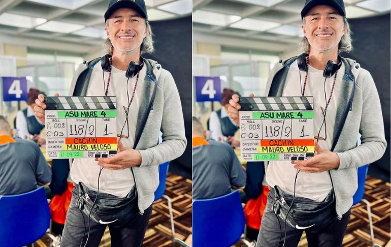 Portada: Carlos Alcántara inició el rodaje de ‘Asu Mare 4′