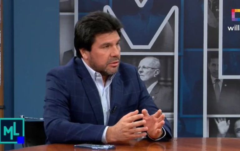 Carlos Paredes: "Rafael López Aliaga tiene que entender que ya dejó de ser candidato" [VIDEO]