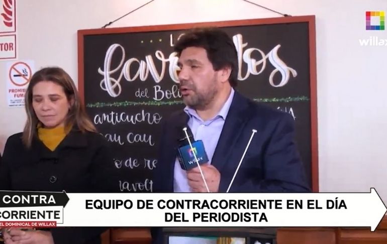 Así celebró Contracorriente el Día del Periodista [VIDEO]