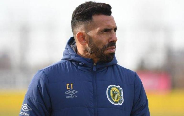 Argentina: Carlos Tevez renuncia como DT de Rosario Central