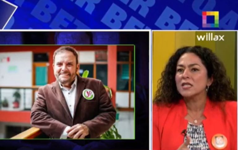 Cecilia Chacón sobre Gonzalo Alegría: "No tiene la capacidad para asumir un cargo público" [VIDEO]