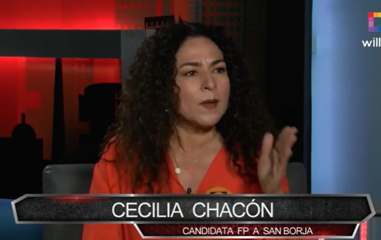 Portada: Cecilia Chacón: "La Municipalidad de San Borja tiene 17 millones en consultorías" [VIDEO]