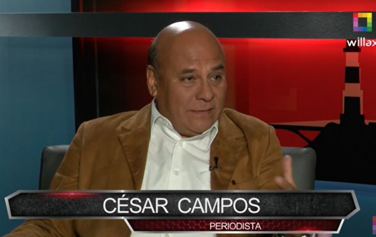 César Campos: "César Landa está buscando preservar su futuro y empujar Escazú" [VIDEO]