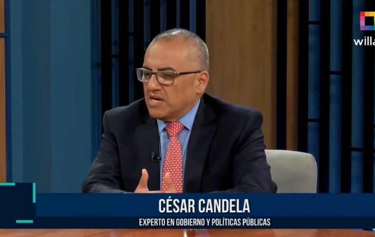 César Candela: "El resultado de las elecciones sin duda constituye la lápida de Perú Libre" [VIDEO]