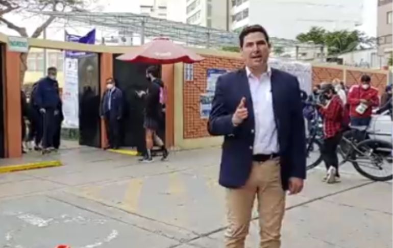 César Combina: "La ONPE quiere afectar la elección de Rafael López Aliaga" [VIDEO]