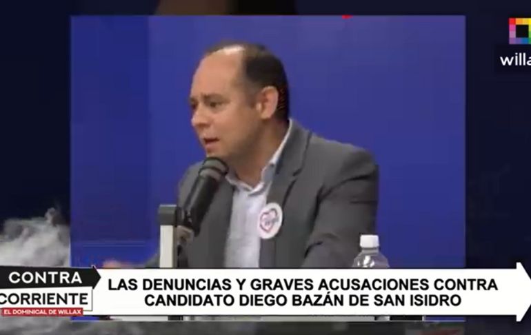 Elecciones 2022: Las denuncias y graves acusaciones contra candidato Víctor Bazán de San Isidro [VIDEO]