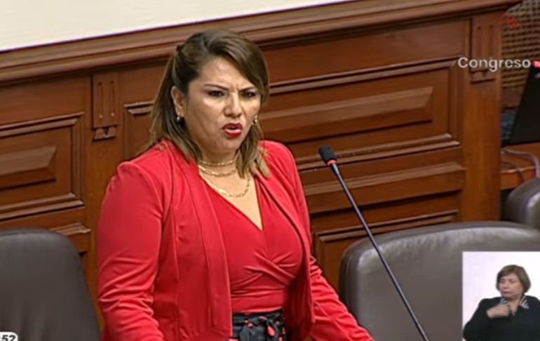 Digna Calle afirma que no hay voluntad política para impulsar proyecto de adelanto de elecciones