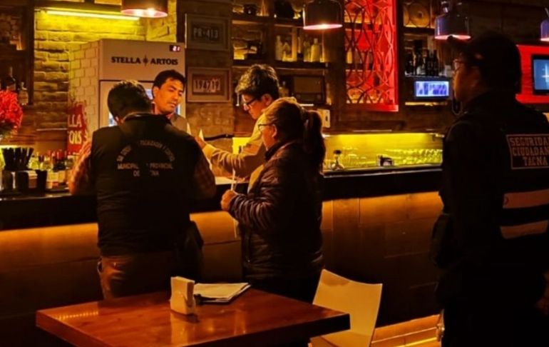 Tacna: multan a discoteca que no permitió ingreso de joven con buzo