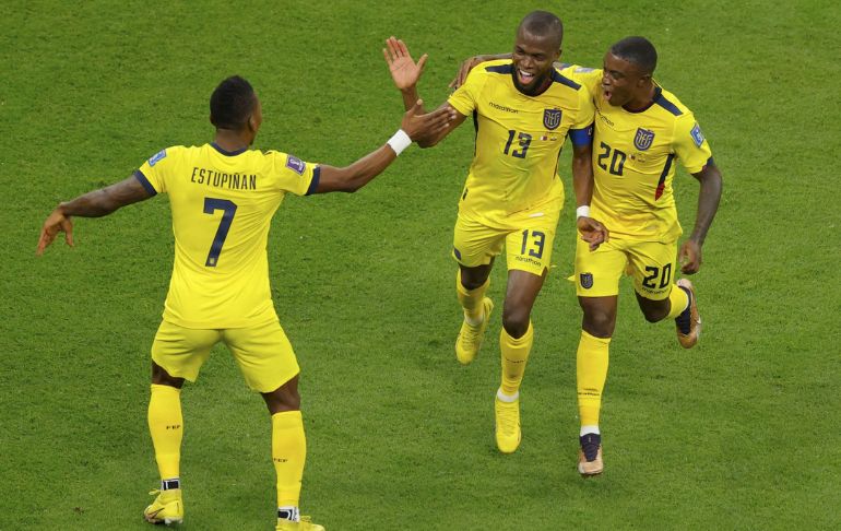 Portada: Mundial Qatar 2022: Ecuador venció 2-0 al anfitrión en partido inaugural [VIDEO]