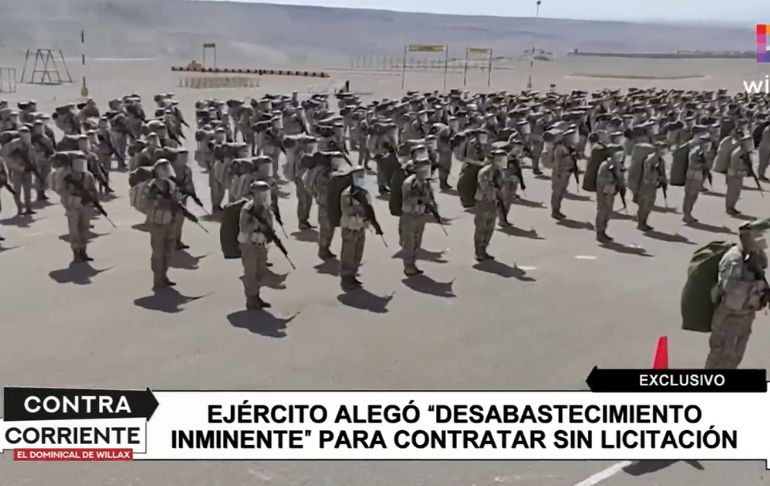 Ejército investigará denuncia de violación sexual a menor de 16 años