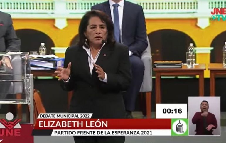 Elizabeth León: "Los ciudadanos venezolanos han incrementado la población penitenciaria"