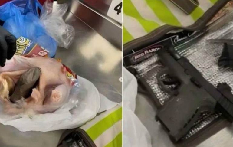 Florida: mujer es detenida en aeropuerto por llevar pistola dentro de una gallina en su equipaje