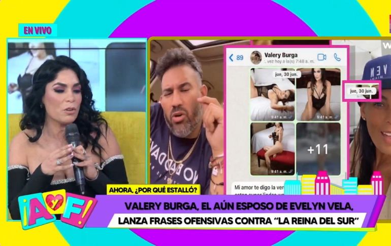 Evelyn Vela tras insultos de Valery Burga: "Yo nunca le he hecho nada a él" [VIDEO]