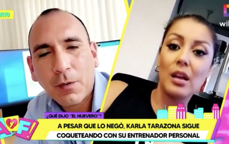 Rafael Fernández sobre supuesta nueva pareja de Karla Tarazona: "No me quiero meter"