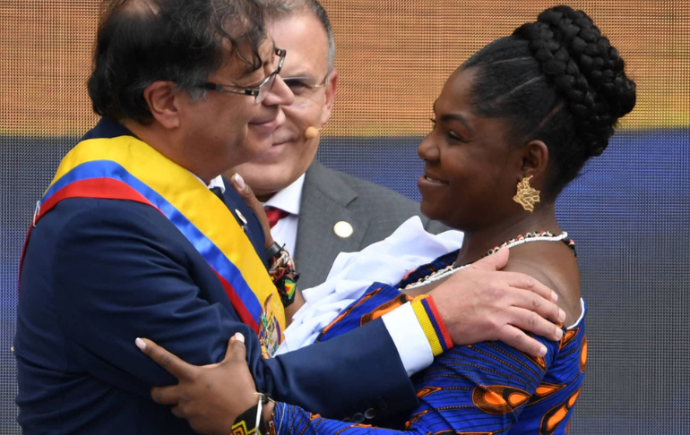 Colombia: vicepresidenta Francia Márquez no conciliará con mujer que la insultó llamándola "simio"