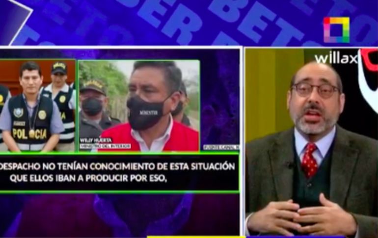 Portada: Fernán Altuve: "Este gobierno ha destruido a la Policía" [VIDEO]