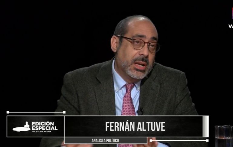 Fernán Altuve: "El que termina siendo hoy día el líder de la oposición es Rafael López Aliaga" [VIDEO]