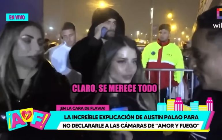 Flavia Laos sobre fiesta sorpresa de Austin Palao: "También puse de mi bolsillo"