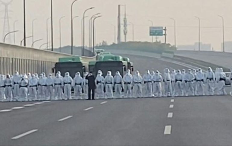 China: habitantes de Cantón se rebelan contra el confinamiento por la COVID-19 [VIDEO]