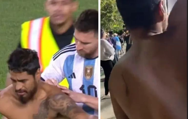 Lionel Messi: así quedó el fallido autógrafo que un hincha buscó del capitán argentino [VIDEO]