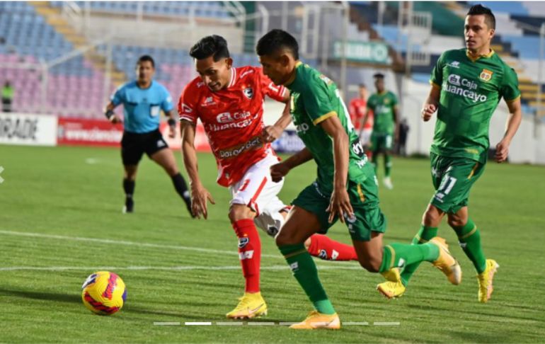 Portada: ¡Dio el golpe!: Sport Huancayo venció 1-0 a Cienciano en su visita al Cusco